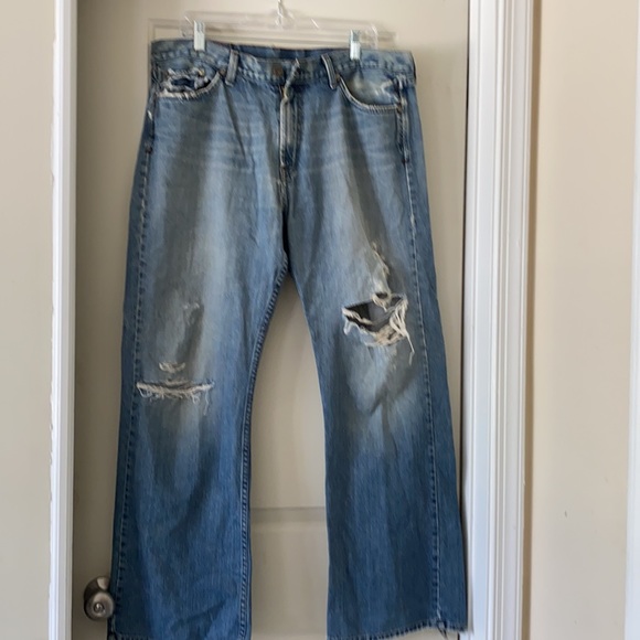 Men’s Lucky brand jeans, distressed, size 36x32 - Picture 1 of 12